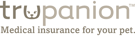 Logo of Trupanion, showcasing "Medical insurance for your pet" text.